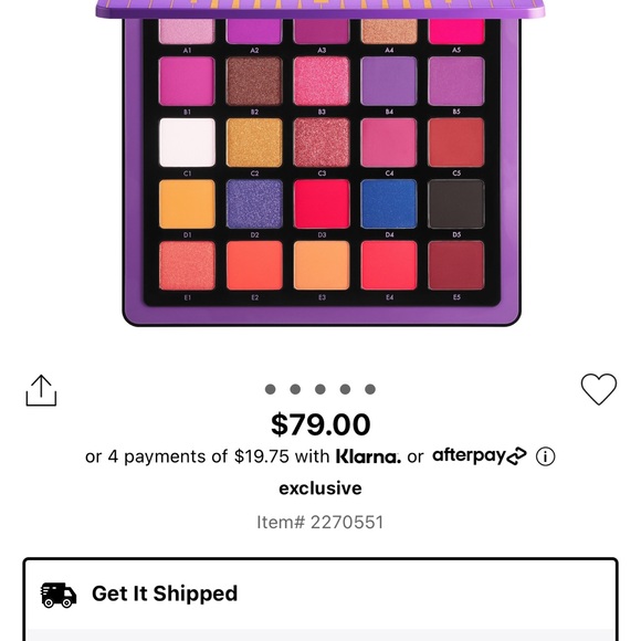 Norvina make up pallete - Picture 3 of 5